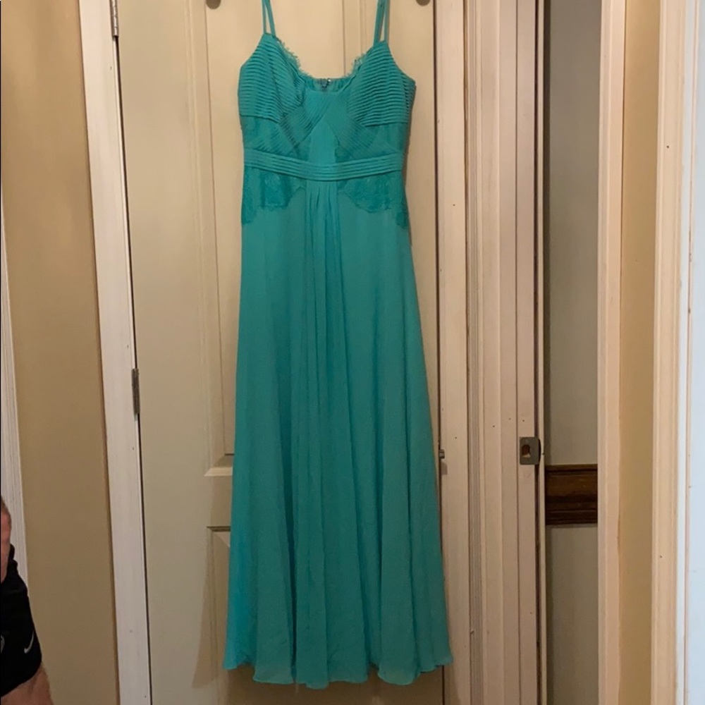 BCBG Maxazria Turquoise Gown